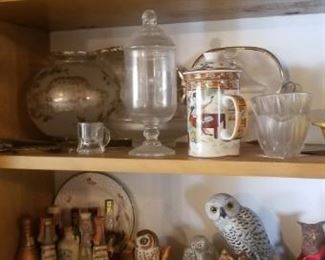 Lots of collectible owls