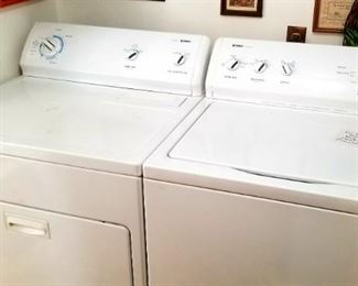 Nice Kenmore washer and dryer matching set