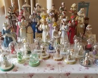 Large selection of Avon doomed figurines-issued only to long time distributors.