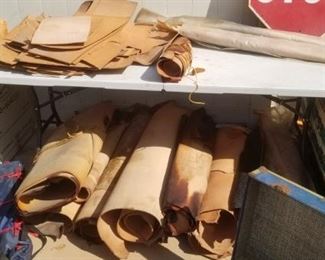 Huge selection of leather...used for all types of tooled leather work!