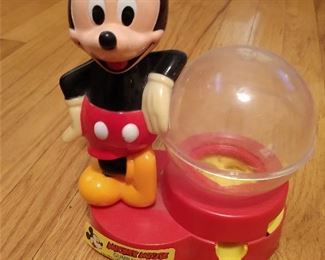 VINTAGE MICKEY MOUSE GUMBALL MACHINE