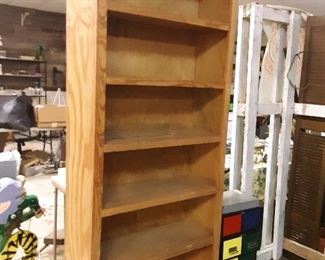 Only 3 of these custom made bookshelves left! SOLID WOOD
