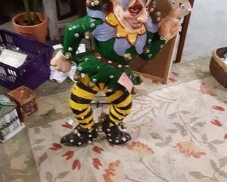 Creegans Clown.... too scary for me! Lights and dances!