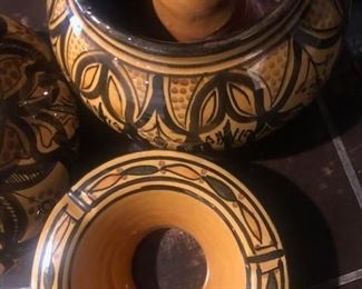 Cool Pottery Cigar Ashtrays