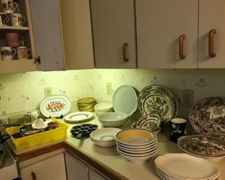 Vintage Johnson Brothers Serving Pieces, MCM Dinnerware