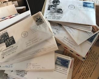 OLD First Day Of Issue Stamps