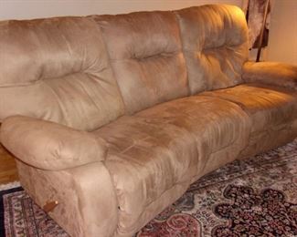 Matching reclining set of Sofa and Loveseat