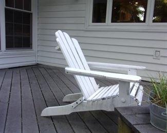 Adirondack chair.