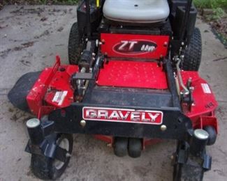 ASKING $2,000.00 OBO-Gravely ZT HD 44 Zero Turn Mower (Kawasaki)
MSRP: $4,999.95 Client paid $4,799 in 2011 plus tax. 
Gravely ZT HD 44 Zero Turn
Commercial-grade performance, durability and comfort. Our best zero-turn lawn mower for your residential property features easy-to-use controls, giving you the power to dominate your yard and achieve those stripes like a total pro.
