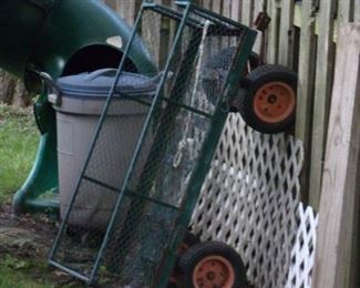 Gardening wagon.