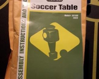Harvard Soccer Table.