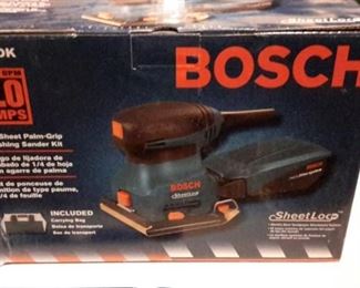 Bosch sander.