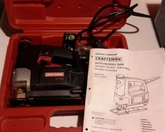 Craftsman Auto Scroll Saw, in box.