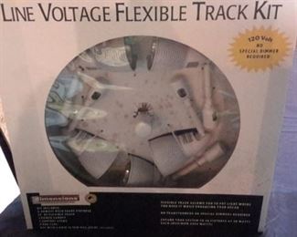 Line Voltage Flexible Track Kit, new in box.