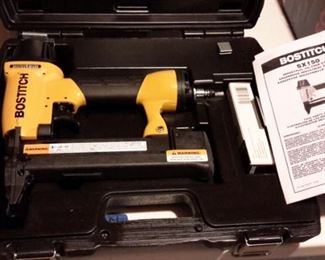 Bosch industrial oil free stapler, like new, in box.