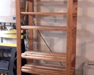 Wood shelving (2).