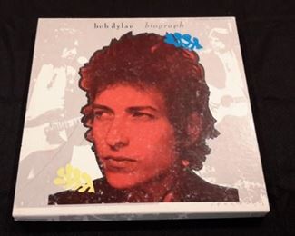 Bob Dylan "biograph" 3 cassette deluxe edition.