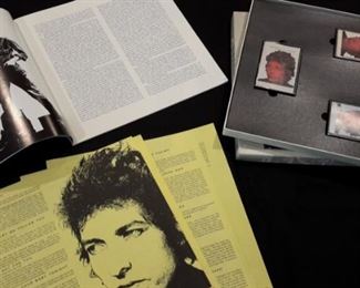 Bob Dylan "biograph" 3 cassette deluxe edition.