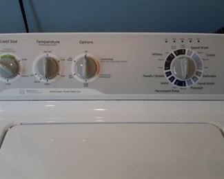 GE washer and dryer