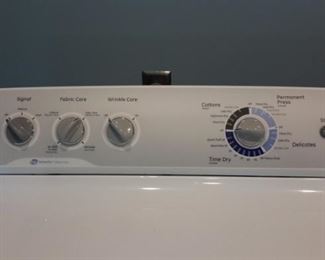 GE washer and dryer