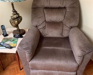 Velour Recliner