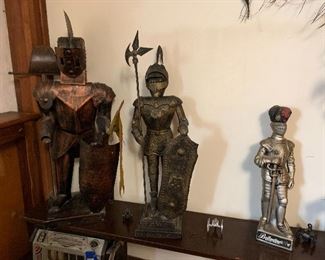 Decorative Metal warriors