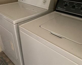 Washer and dryer