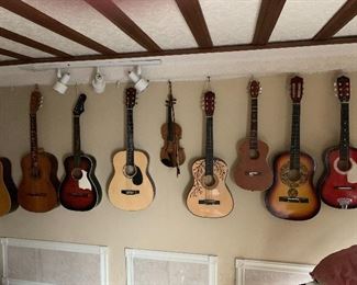 Restored guitars