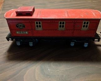 Part of complete vintage LIONEL train set.