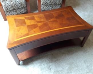 Lazy Boy Coffee Table with Lift Top! Also, 2 Lazy Boy Recliners (see Redfin photo #30)