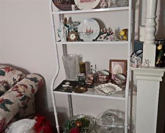 Many vintage glass and objects