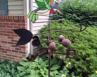 lots of outdoor garden decor