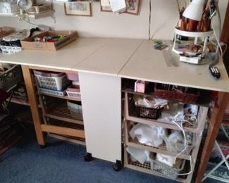 foldable sewing table