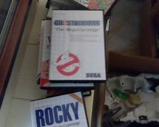 Sega Genesis system and games