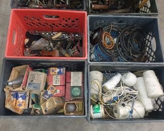 Assorted Tools & Car Parts