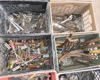 Assorted Tools & Car Parts