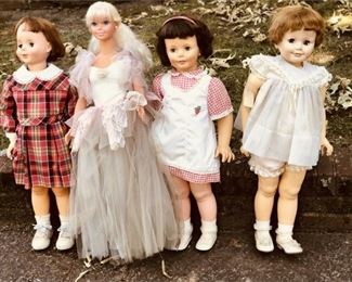1. Lot of Four 4 MADAME ALEXANDER Dolls