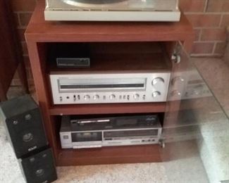 12 Classic Stereo Sound System Pioneer Turntable and Technics and Sony Components