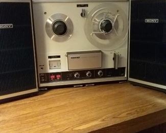 36 Vintage Sony Solid State TC252 Stereo Reel to Reel Tapecorder