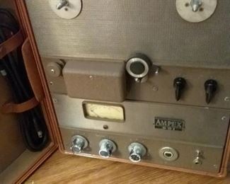 37 Vintage Ampex 601 Reel to Reel Recorder