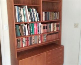68 MidCentury Teak Bookshelf