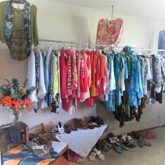 All the name brands you expect from Dillards are here!!  All clothing has been sorted to offer you the best quality at bargain prices.  