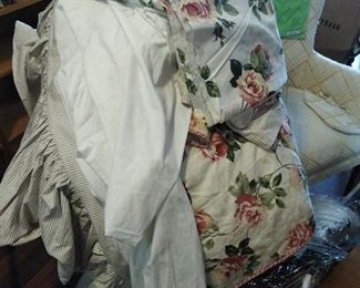 Beautiful custom made bedding!