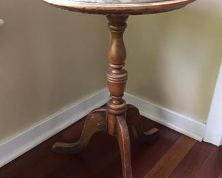 Small marble topped table
