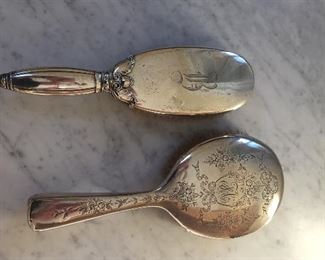 Antique Silver brushes