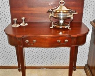 Game/Server Mahogany Table