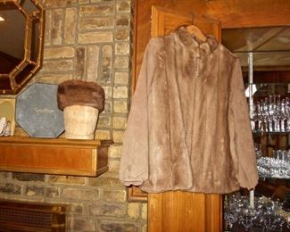 Mink Jacket & Hat