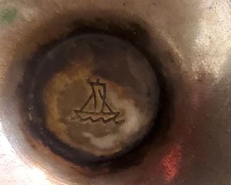 Unique antique pewter