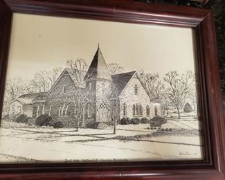 Signed Rome Ga art