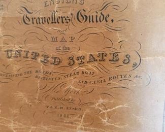 1848 original USA map